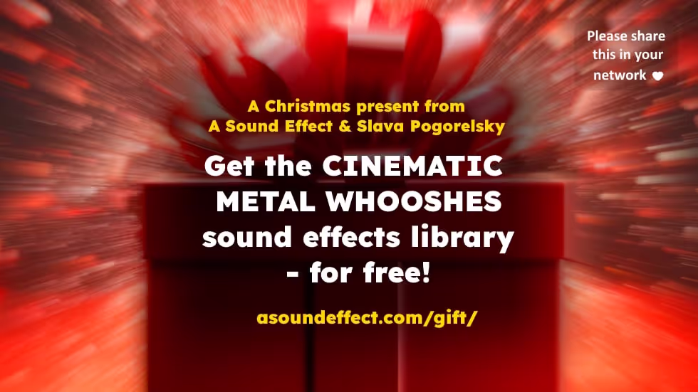 Sound Effects Christmas present 2025