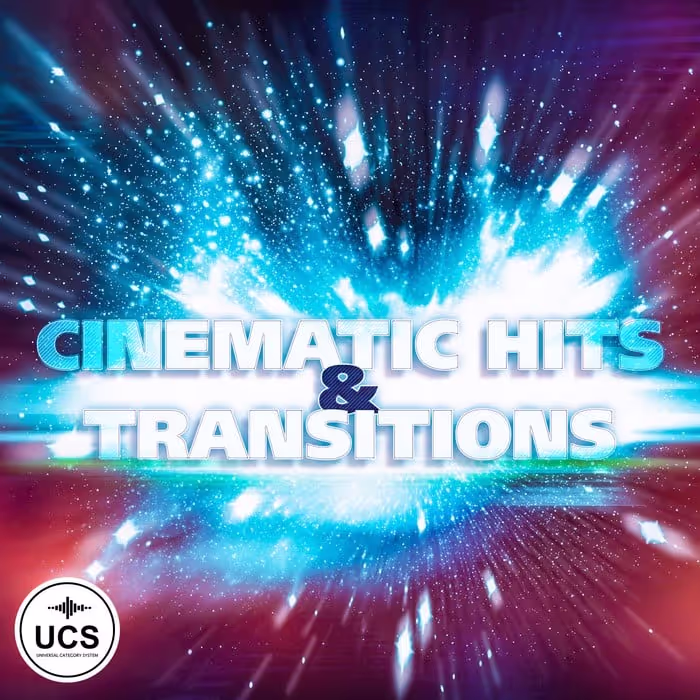 Cinematic Hits & Transitions sound effects library by SoundBits