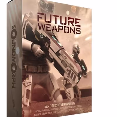 Future Weapons sound effects library by SoundMorph