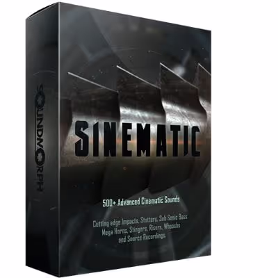 Sinematic sound effects library by SoundMorph