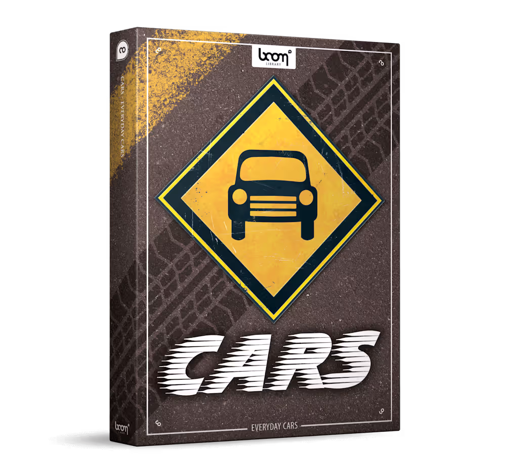 Everyday Cars sound effects library by BOOM Library