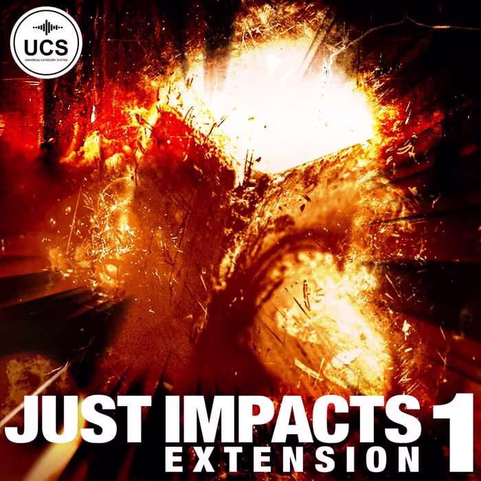 Just Impacts - Extension 1 sound effects library by SoundBits