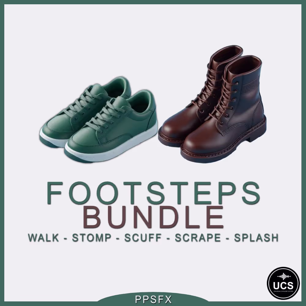 Footsteps Bundle by Pasi Pitkänen / PPSFX