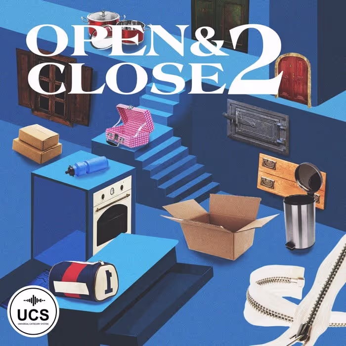 Open & Close 2 sound effects library by SoundBits