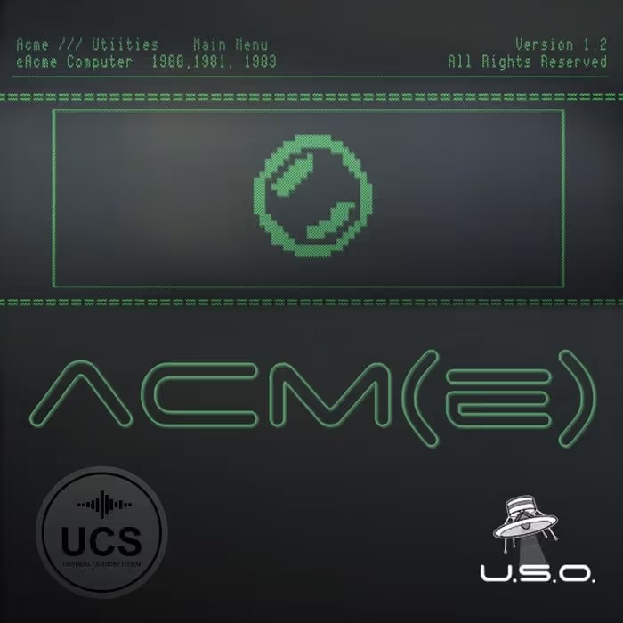 ACM(E) sound effects library by Unidentified Sound Object