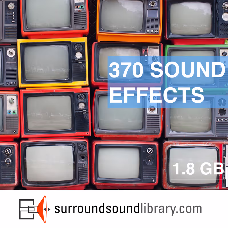 370 Sound Effects by Surroundsound Library