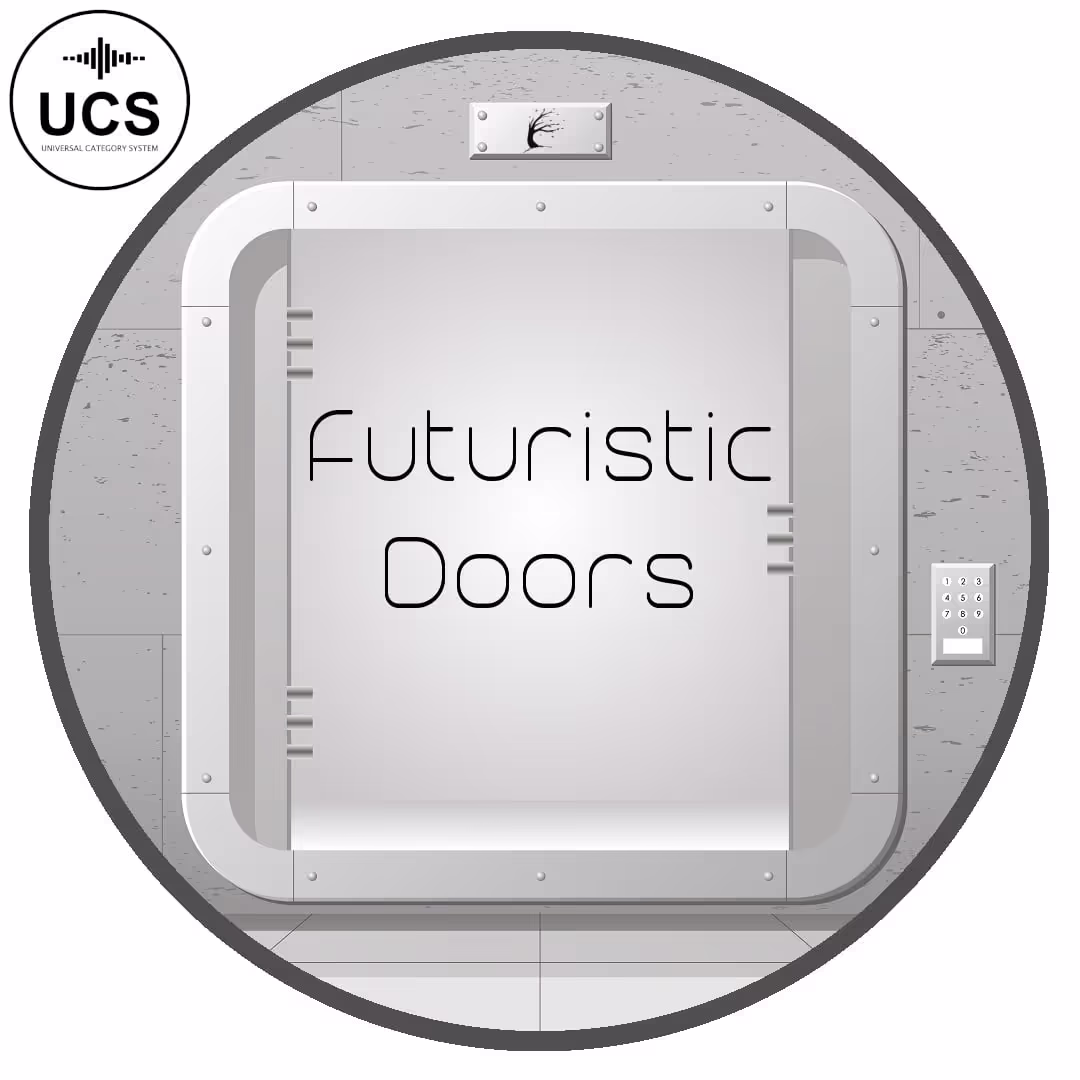 Futuristic Doors sound effects library by The Sound Pack Tree