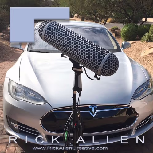 Tesla Electric Car sound effects library by Rick Allen Creative