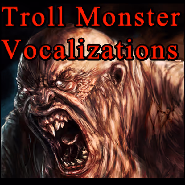 Troll Monster Vocalizations sound effects library by Gamemaster Audio