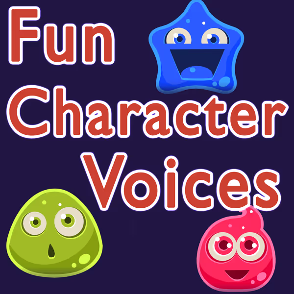 Fun Character Voices sound effects library by Gamemaster Audio