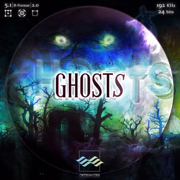 Ghosts sound effects library by Articulated Sounds