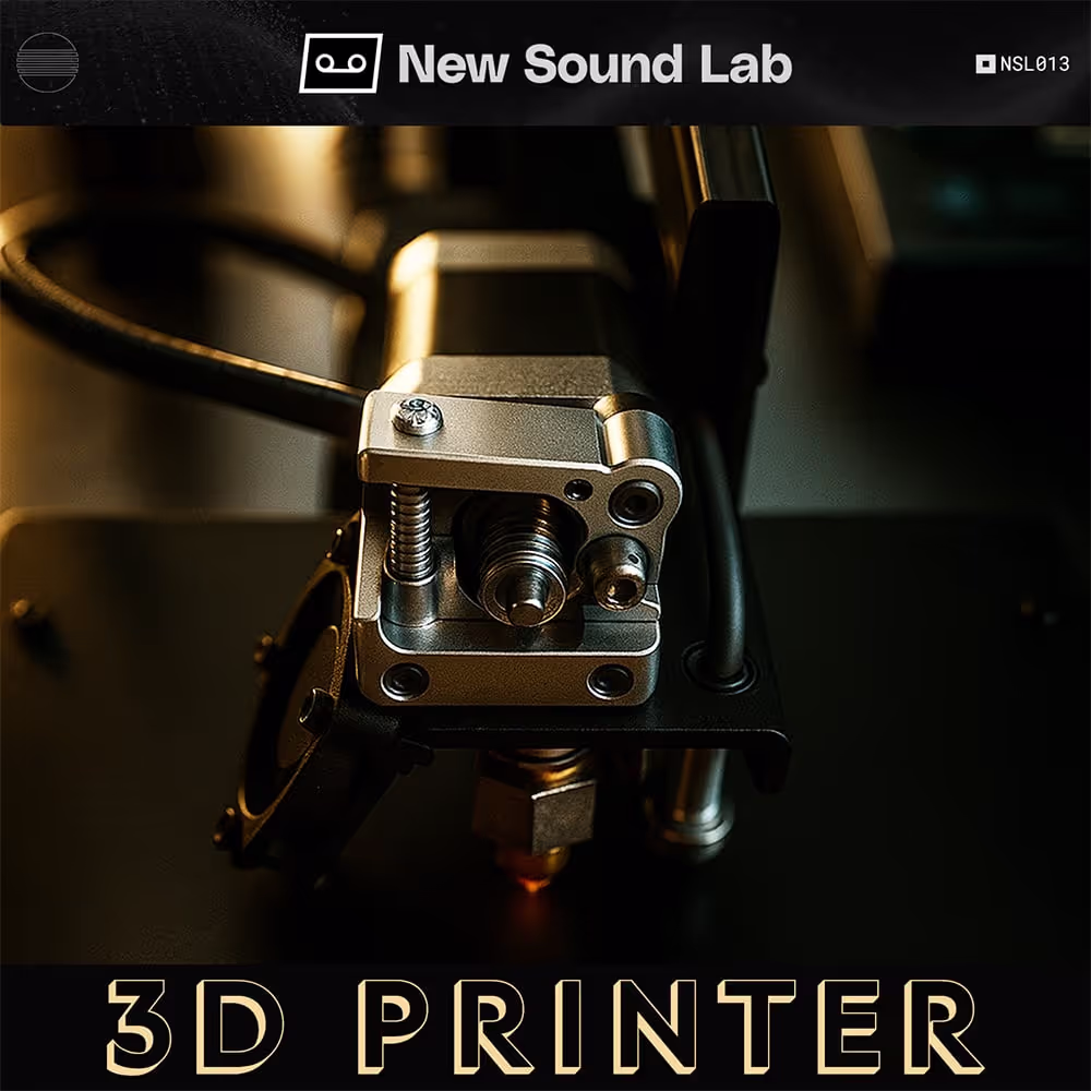 3D Printer (NSL) sound effects library by New Sound Lab