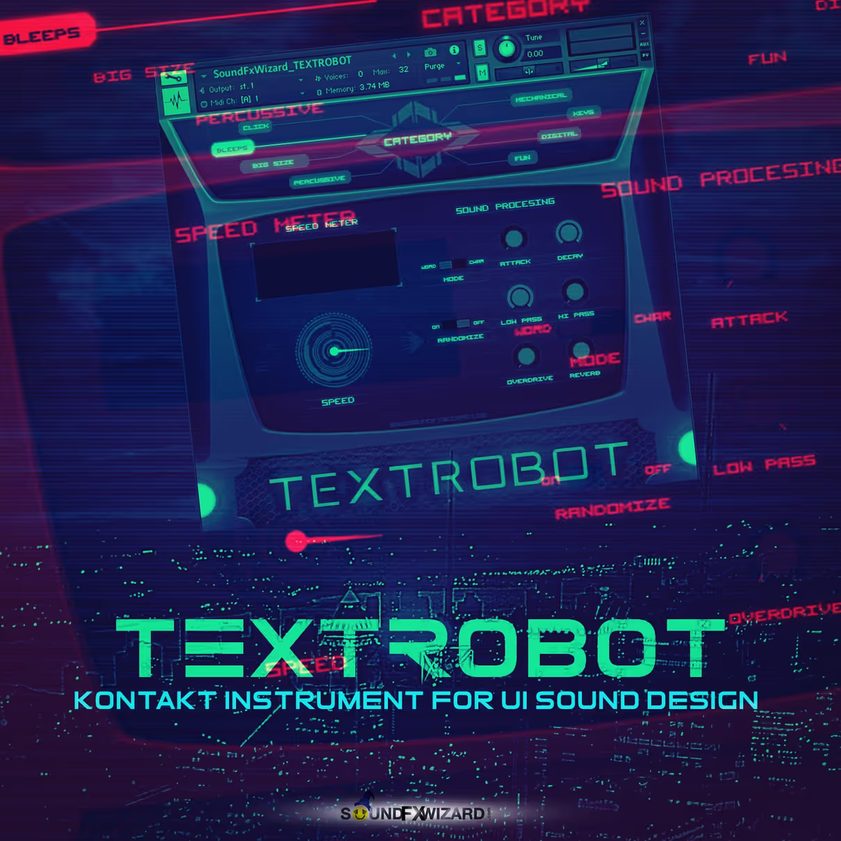 Textrobot plugin by SoundFxWizard