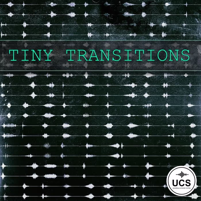 Tiny Transitions sound effects library by SoundBits