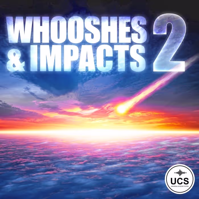 Whooshes & Impacts 2 sound effects library by SoundBits