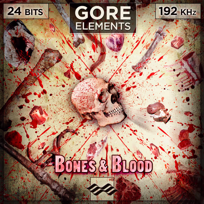 Bones & Blood - GORE Elements sound effects library by Articulated Sounds