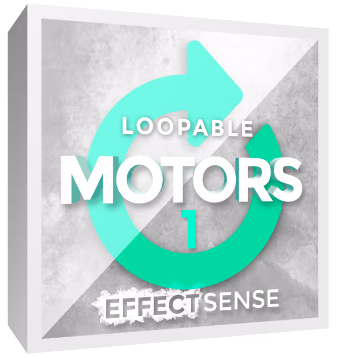 Loopable Motors 1: Small Engines sound effects library by Effect Sense