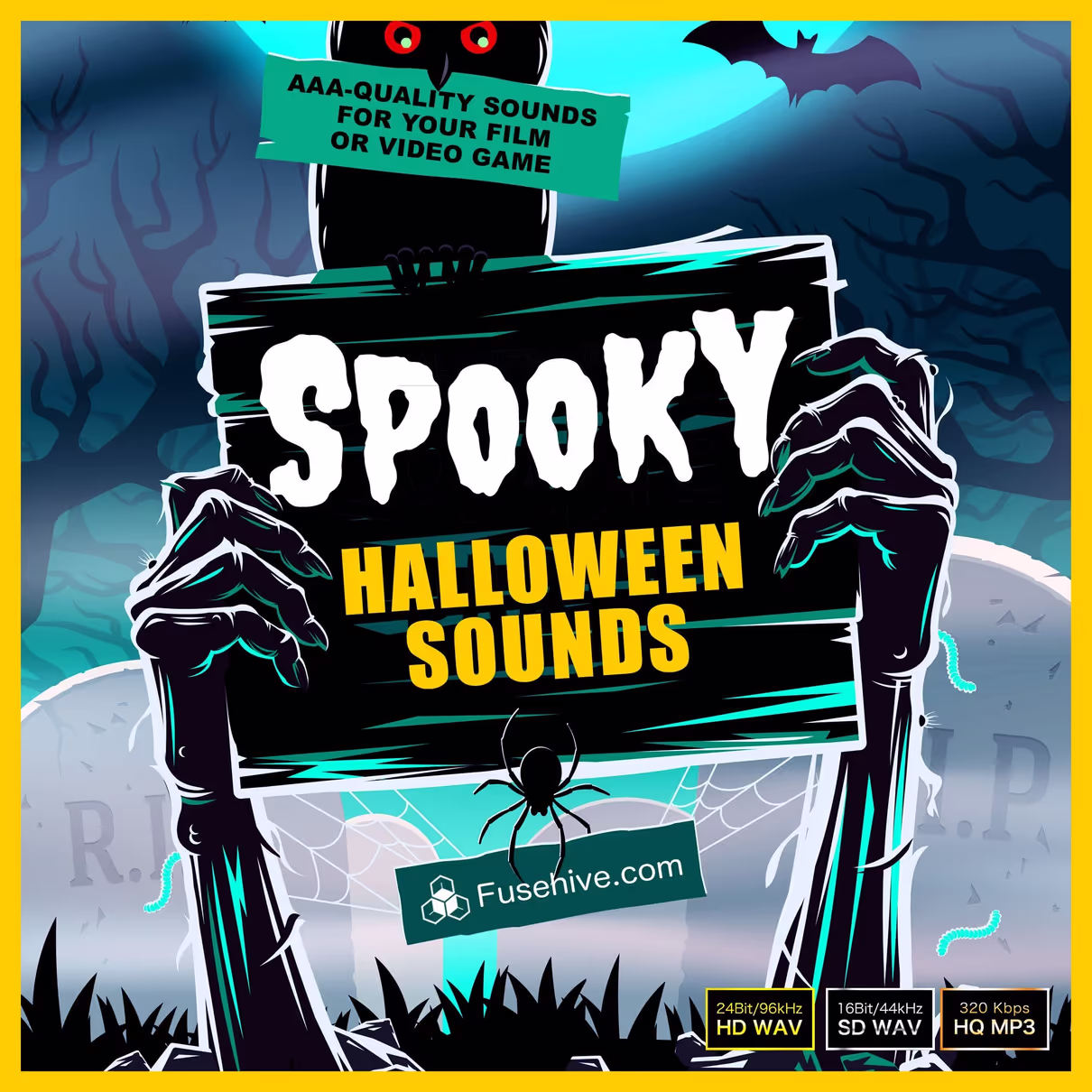 Spooky Halloween Sound Effects Library by Fusehive