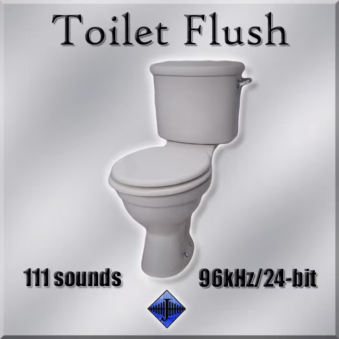 Toilet Flush sound effects library by InspectorJ