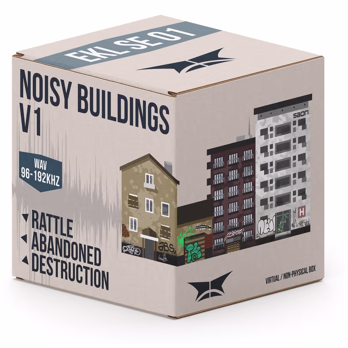 Noisy Buildings V1 sound effects library by Eklen Sounds Team