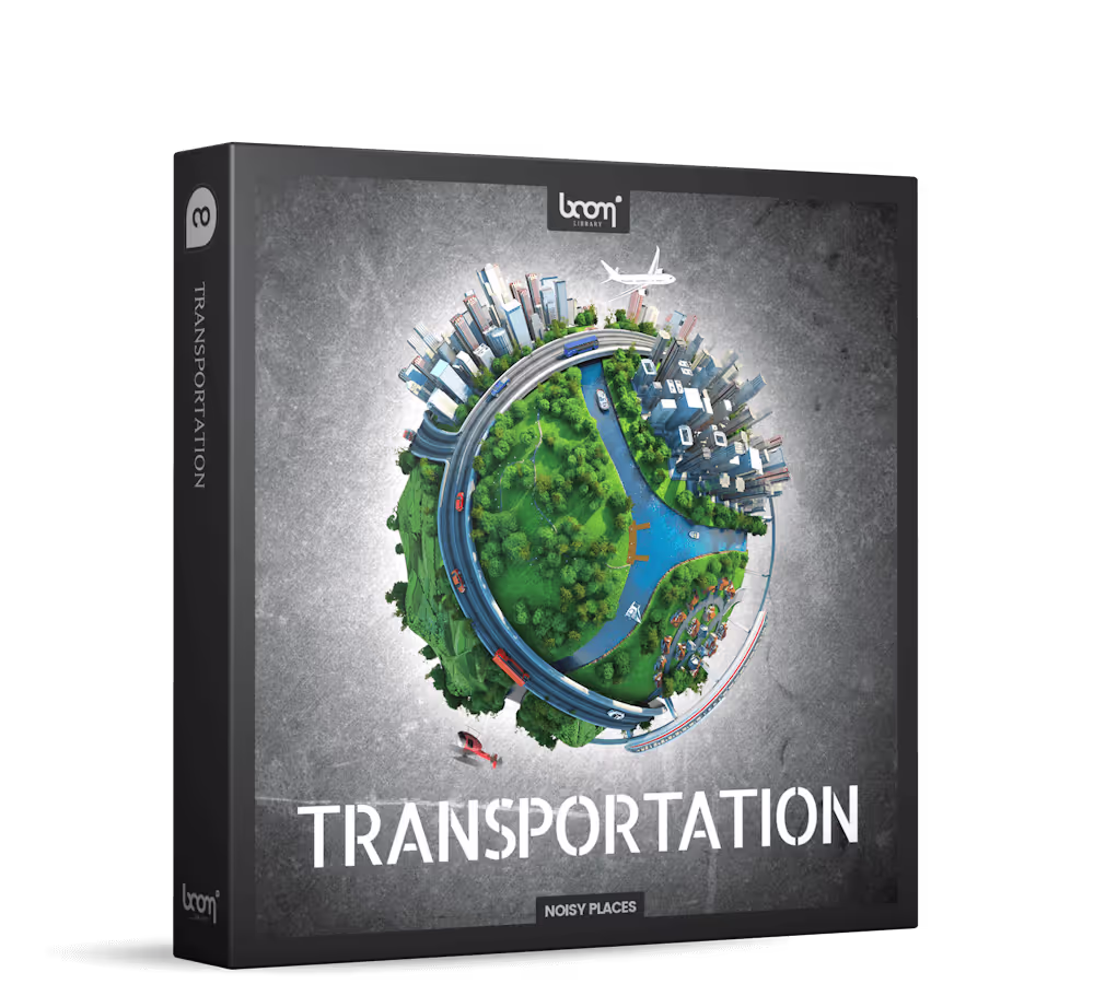 Transportation sound effects library by BOOM Library