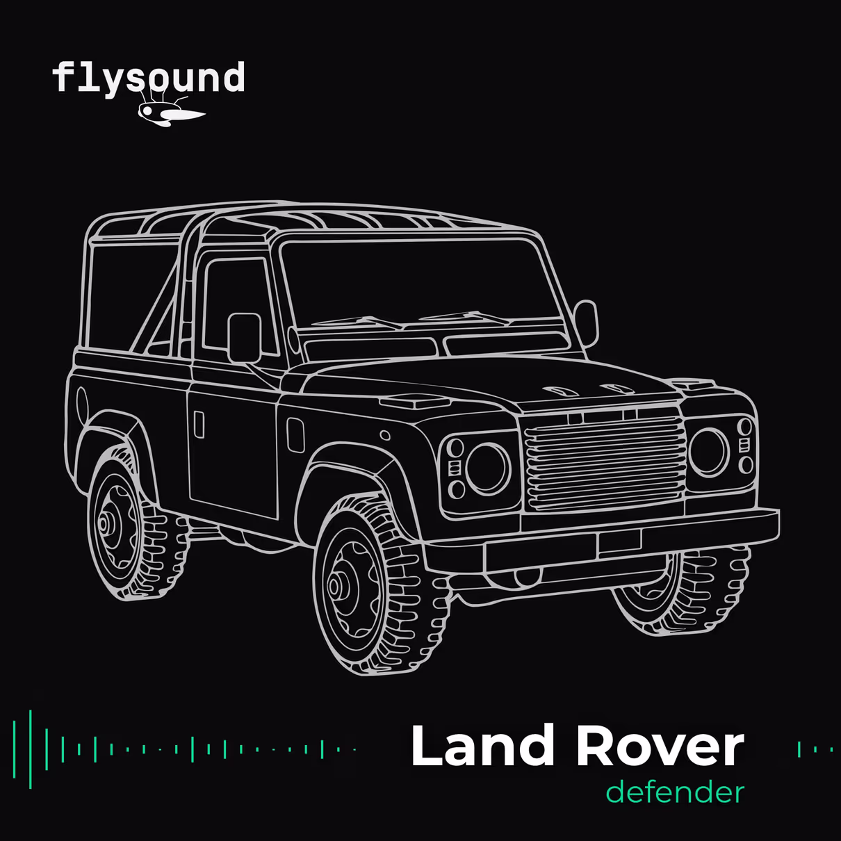 Land Rover Defender sound effects library by Flysound
