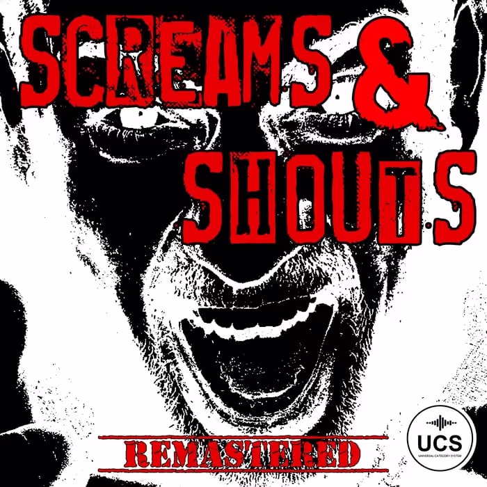 Screams & Shouts sound effects library by SoundBits
