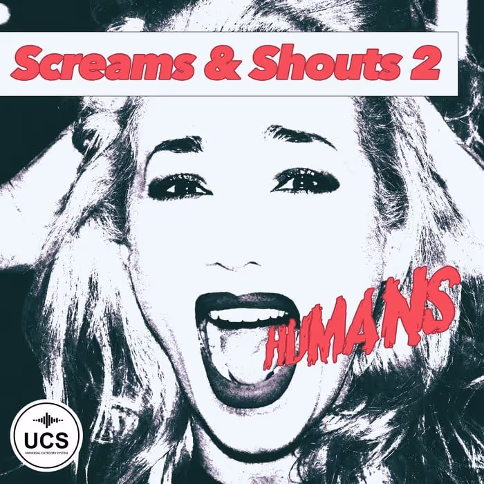 Screams & Shouts 2 - Humans sound effects library by SoundBits