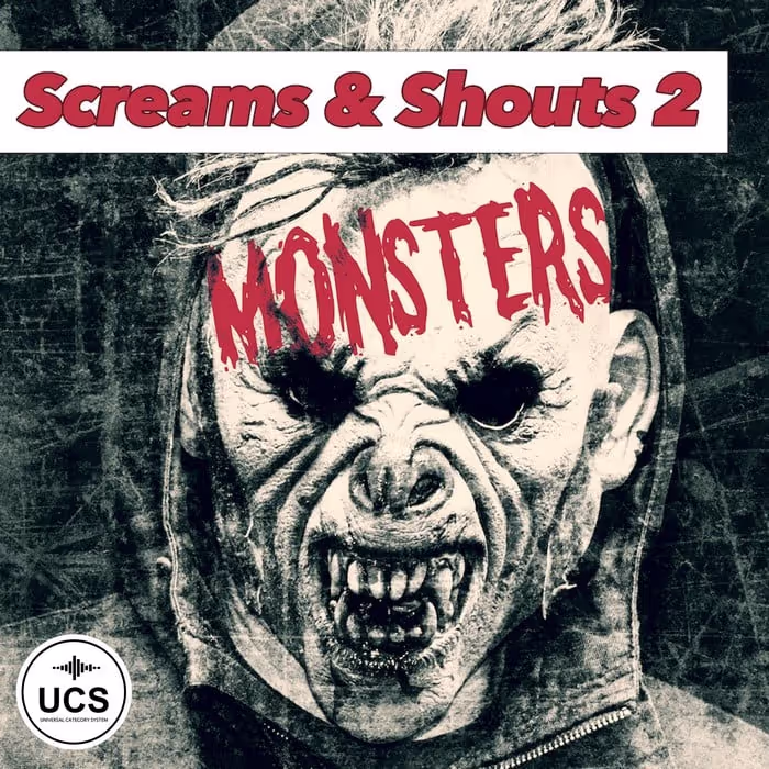 Screams & Shouts 2 - Monsters sound effects library by SoundBits