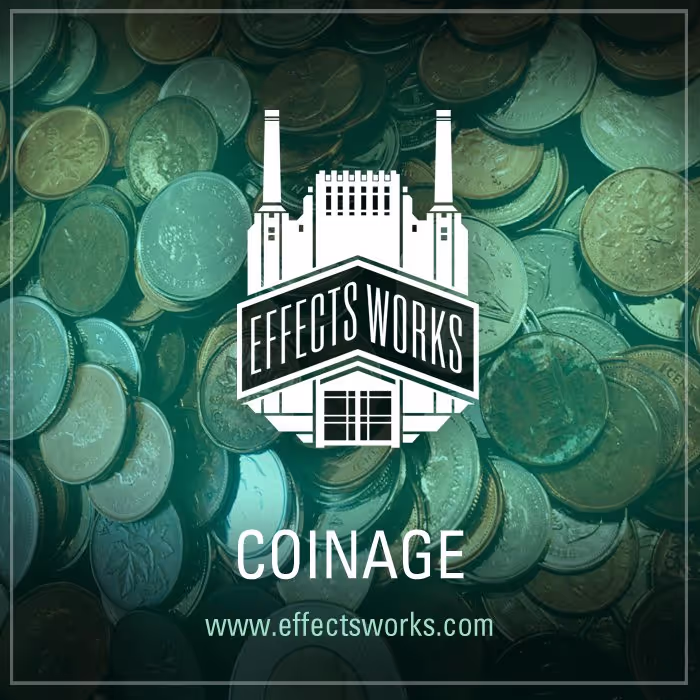 COINAGE sound effects library by Effectsworks