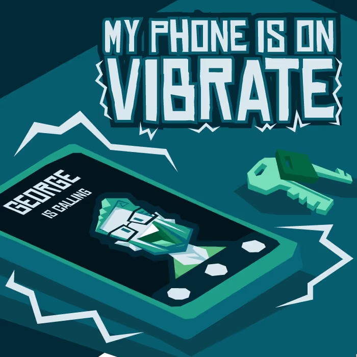 My Phone Is On Vibrate sound effects library by Sounds Like George