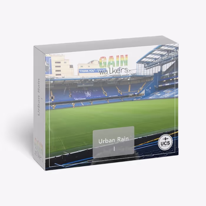 Urban Rain sound effects library by GainWalkers