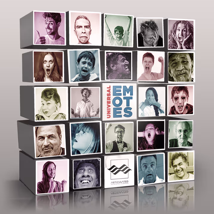 Universal Emotes sound effects library by Articulated Sounds