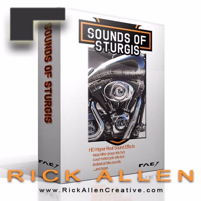 Big Harleys - “Sounds of Sturgis” Motorcycle SFX by Rick Allen Creative