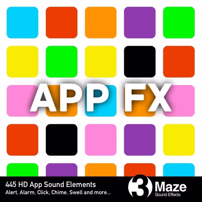 App FX sound effects library by 3MAZE