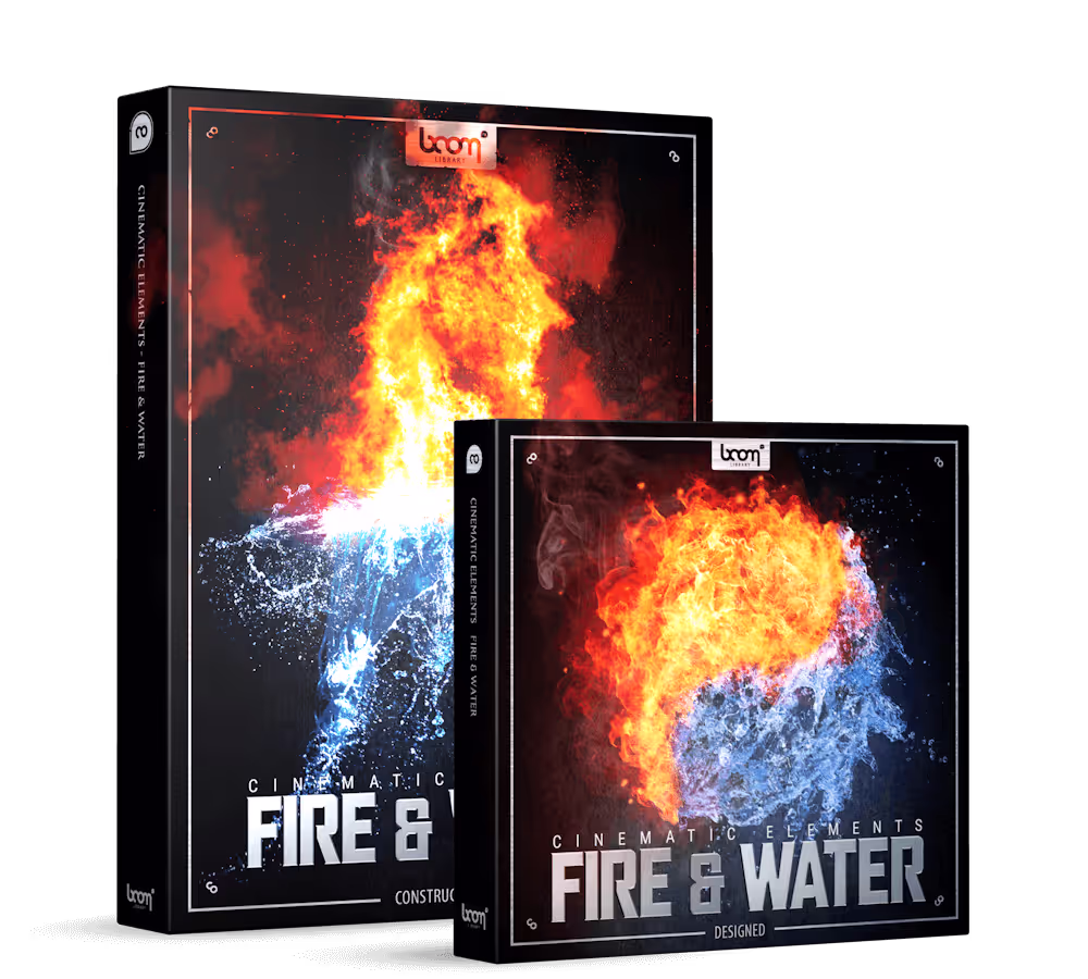Cinematic Elements: Fire and Water sound effects library by BOOM Library