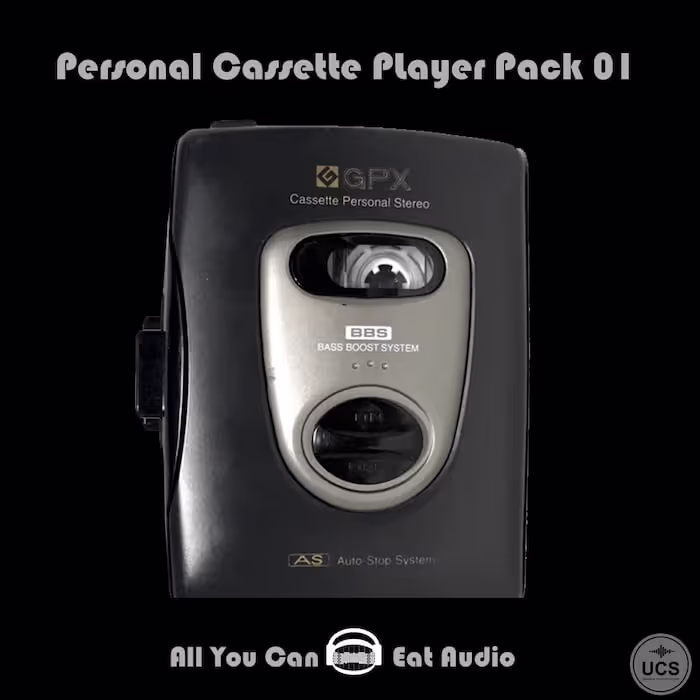 Personal Cassette Player_Pack 01 sound effects library by All You Can Eat Audio