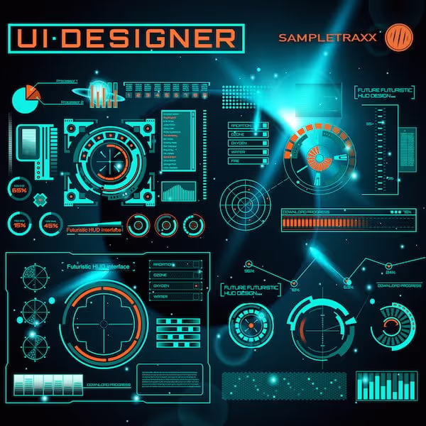UI Designer sound effects library by SampleTraxx