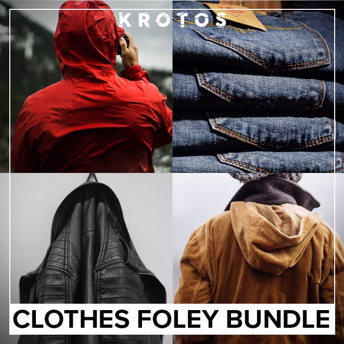 Clothes Foley Bundle by Krotos Audio