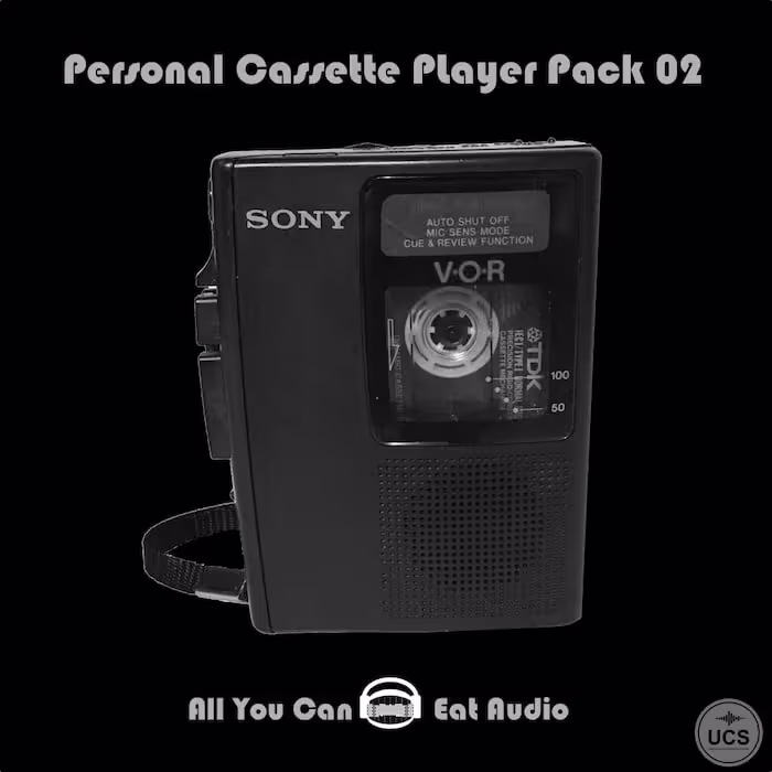 Personal Cassette Player_Pack 02 sound effects library by All You Can Eat Audio