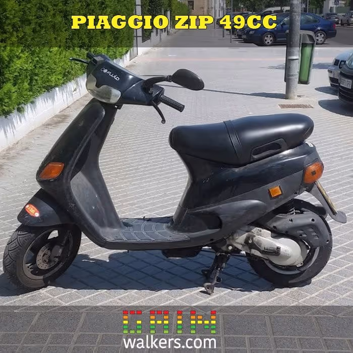 Piaggio Zip 49cc sound effects library by GainWalkers