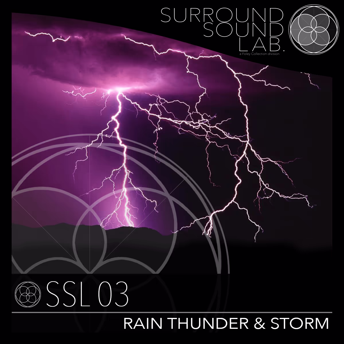 Rain Thunder & Storm sound effects library by Foley Collection & Surround Sound LAB