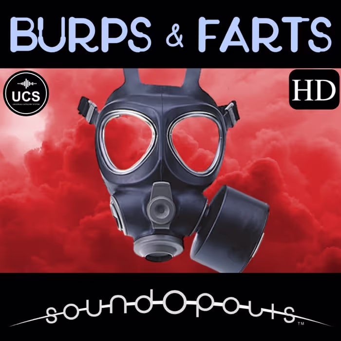 Burps & Farts sound effects library by Soundopolis