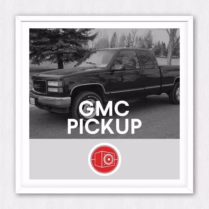 GMC Pickup Truck sound effects library by Big Room Sound
