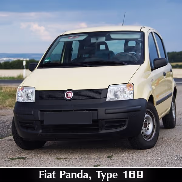 Fiat Panda, Type 169, Multi-Channel sound effects library by Detunized