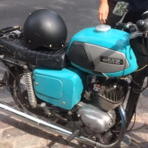 MZ ts150cc 2-Stroke Motorcycle sound effects library by Sound Design by Peter Seeba's Library