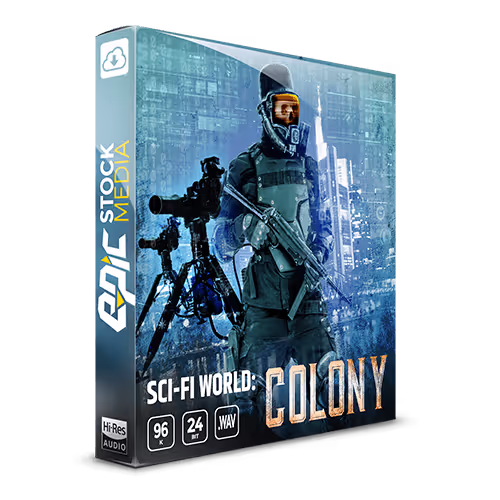 Sci-fi World Colony sound effects library by Epic Stock Media