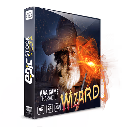 AAA Game Character Wizard sound effects library by Epic Stock Media