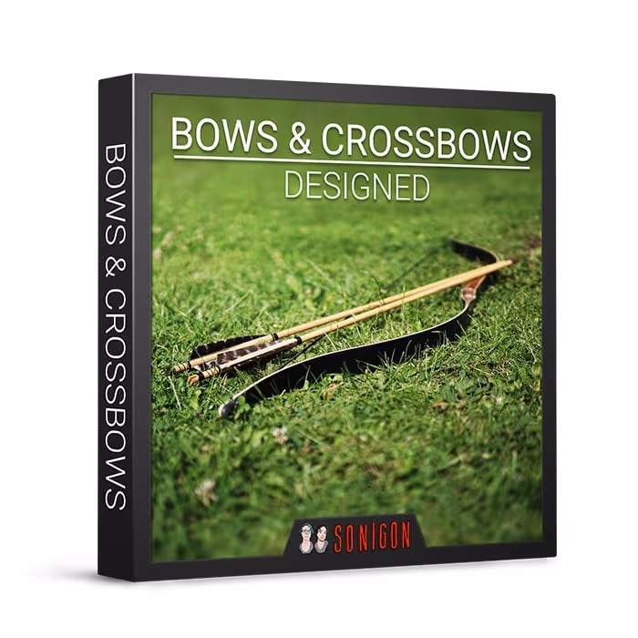 Bows and Crossbows Designed sound effects library by Sonigon