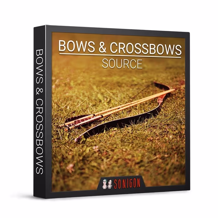 Bows and Crossbows Source sound effects library by Sonigon